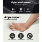 Artiss Mesh Office Chair Recliner Black - Image 6