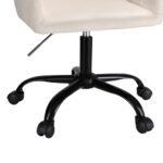 Artiss Office Chair Velvet Seat Cream - Image 4