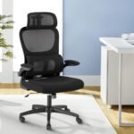 Artiss Ergonomic Office Chair Mesh Chairs Black - Image 7