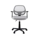Artiss Mesh Office Chair Computer Gaming Desk Chairs Work Study Mid Back Grey - Image 3