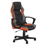Artiss Gaming Office Chair Computer Executive Racing Chairs High Back Orange - Image 7