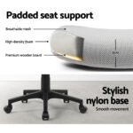 Artiss Mesh Office Chair Mid Back Grey - Image 6