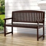 Gardeon Outdoor Garden Bench Wooden 2 Seater Lounge Chair Patio Furniture Brown - Image 8