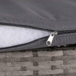 Gardeon 4 Seater Outdoor Sofa Set Wicker Setting Table Chair Furniture Grey - Image 4