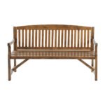 Gardeon 5FT Outdoor Garden Bench Wooden 3 Seat Chair Patio Furniture Natural - Image 3
