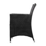 Gardeon Outdoor Dining Chairs Patio Furniture Wicker Garden Cushion Idris 2PC - Image 4