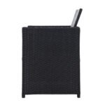 Gardeon 2PC Outdoor Dining Chairs Patio Furniture Wicker Garden Cushion Hugo - Image 4