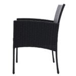 Gardeon 2PC Outdoor Dining Chairs Patio Furniture Rattan Lounge Chair XL Ezra - Image 4