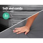 Gardeon Sun Lounge Setting Wicker Lounger Day Bed Patio Outdoor Furniture Black - Image 4