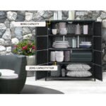 Gardeon Outdoor Storage Cabinet Box Garage Wicker Shelf Chest Garden Shed Tools - Image 7