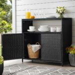 Gardeon Outdoor Storage Cabinet Box Garage Wicker Shed Tools Shelf Chest Garden - Image 8