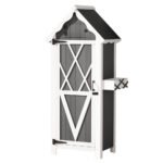 Gardeon Outdoor Storage Cabinet Shed Box Wooden Shelf Chest Garden Furniture - Image 3