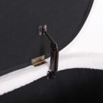 Artiss Storage Ottoman Blanket Box 87cm Boucle Fabric Oval - Image 3