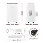 Devanti 12000BTU Portable Air Conditioner - Image 2