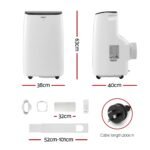 Devanti Portable Air Conditioner WiFi 7000BTU - Image 2