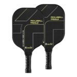 Everfit 2PCS Pickleball Paddles Set Outdoor Pickle Balls Rackets with Cover Bag Training