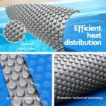 Aqua Buddy Pool Cover 600 Micron Bubble Heat Solar Blanket Blue Silver 10.5x4.2m - Image 5