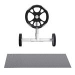 Aqua Buddy Pool Cover 600 Micron Solar Heat Blanket LDPE 10.5x4.2m w/ 5.55m Roller - Image 3