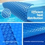 Aqua Buddy Pool Cover 600 Micron 6.5x3m Swimming Pool Solar Blanket Blue - Image 5