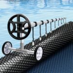 Aqua Buddy Pool Cover 600 Micron 7x4m w/ Roller 4m Swimming Pools Black Solar Blanket - Image 7