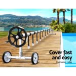 Aquabuddy Pool Cover Roller 5.5m Adjustable Swimming Pool Solar Blanket Reel - Image 5