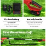 Giantz Chainsaw Cordless Pole Chain Saw 20V 8inch Pruner Battery 2.7m Long Reach - Image 5