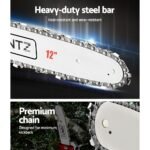 Giantz 31cc Pole Chainsaw 4 Stroke Petrol Tree Pruner Saw 12 Inch Bar Long Reach - Image 3