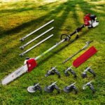 Giantz 52cc Pole Chainsaw 2 Stroke Petrol Tree Pruner Long Reach Saw 12 Inch Bar 9 In 1 - Image 15