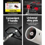 Giantz 65CC Pole Chainsaw Petrol Brush Cutter Whipper Snipper Hedge Trimmer - Image 5