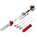 Giantz 52cc 2 Stroke Pole Chainsaw Petrol Tree Pruner Long Reach Saw 12 Inch Bar