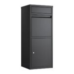Gardeon Parcel Letterbox Drop Box Package Mailbox Black - Image 3
