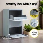 Gardeon Parcel Letterbox Drop Box Package Grey - Image 6