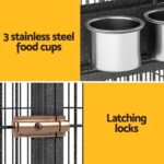 i.Pet Bird Cage Large Walk-in Aviary Budgie Perch Cage Parrot Pet Huge 203cm - Image 6