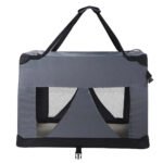 i.Pet Pet Carrier Soft Crate Dog Cat Travel 121x80CM Portable Foldable Car 4XL - Image 3