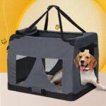 i.Pet Pet Carrier Soft Crate Dog Cat Travel 121x80CM Portable Foldable Car 4XL - Image 8