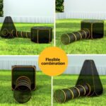 i.Pet Pet Playpen Cat House 6 IN 1 Tent Tunnel Dog Cage Puppy Rabbit Play Portable - Image 4