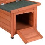 i.Pet Outdoor Cat House Rabbit Hutch Wooden Shelter Indoor Cat House Outdoor Condo Small Enclosure - Image 5