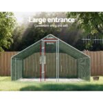 i.Pet Chicken Coop Cage 3x8x2m Galvanised Steel - Image 5