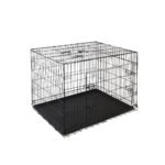 i.Pet 42" Dog Cage Crate Large Kennel 3 Doors