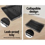 i.Pet 42" Dog Cage Crate Large Kennel 3 Doors - Image 5