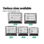 i.Pet 42" Dog Cage Crate Large Kennel 3 Doors - Image 6