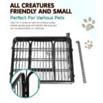 i.Pet 24" 8 Panel Dog Playpen Pet Exercise Cage Enclosure Fence Play Pen - Image 6