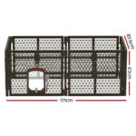 i.Pet Dog Playpen Enclosure 6 Panel Pet Fence Plastic Play Pen - Image 2