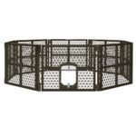 i.Pet Dog Playpen Enclosure 8 Panel Pet Fence Plastic Play Pen - Image 3