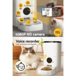 i.Pet Automatic Pet Feeder 6L Wifi Camera Dog Cat Smart Food Dispenser Timer - Image 6