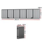 i.Pet Dog Playpen Enclosure 6 Panel Pet Fence Wooden Play Pen - Image 2