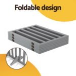 i.Pet Dog Playpen Enclosure 6 Panel Pet Fence Wooden Play Pen - Image 5