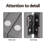 i.Pet Dog Playpen Enclosure 6 Panel Pet Fence Wooden Play Pen - Image 6