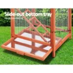 i.Pet Bird Cage 72cm x 60cm x 168cm Pet Cages Large Aviary Parrot Carrier Travel Canary Wooden XL - Image 7