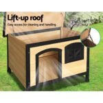 i.Pet Dog Kennel Extra Large Wooden Outdoor Indoor Puppy Pet House Cabin Crate Weatherproof - Image 5